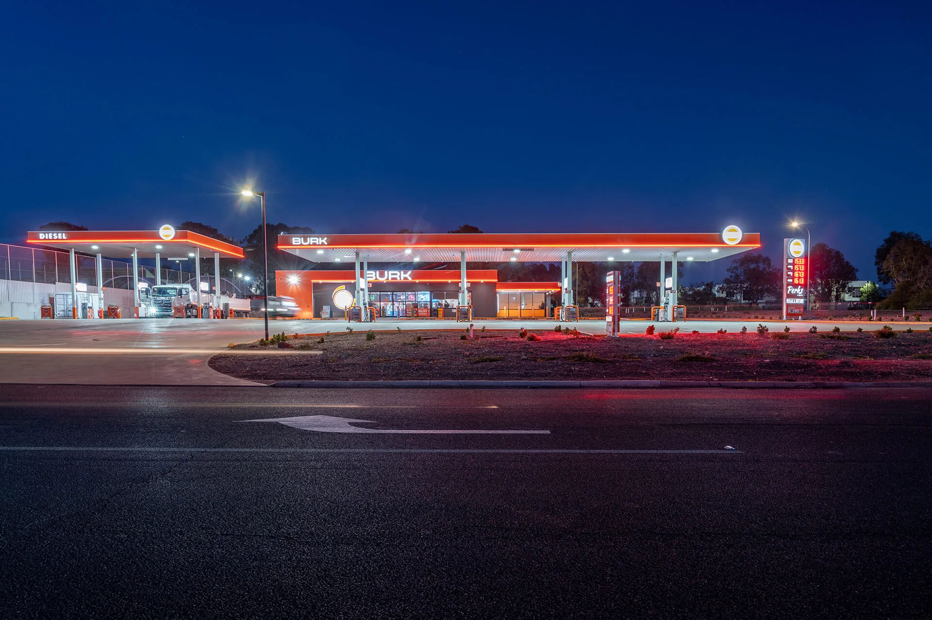 Burk Fuel Station