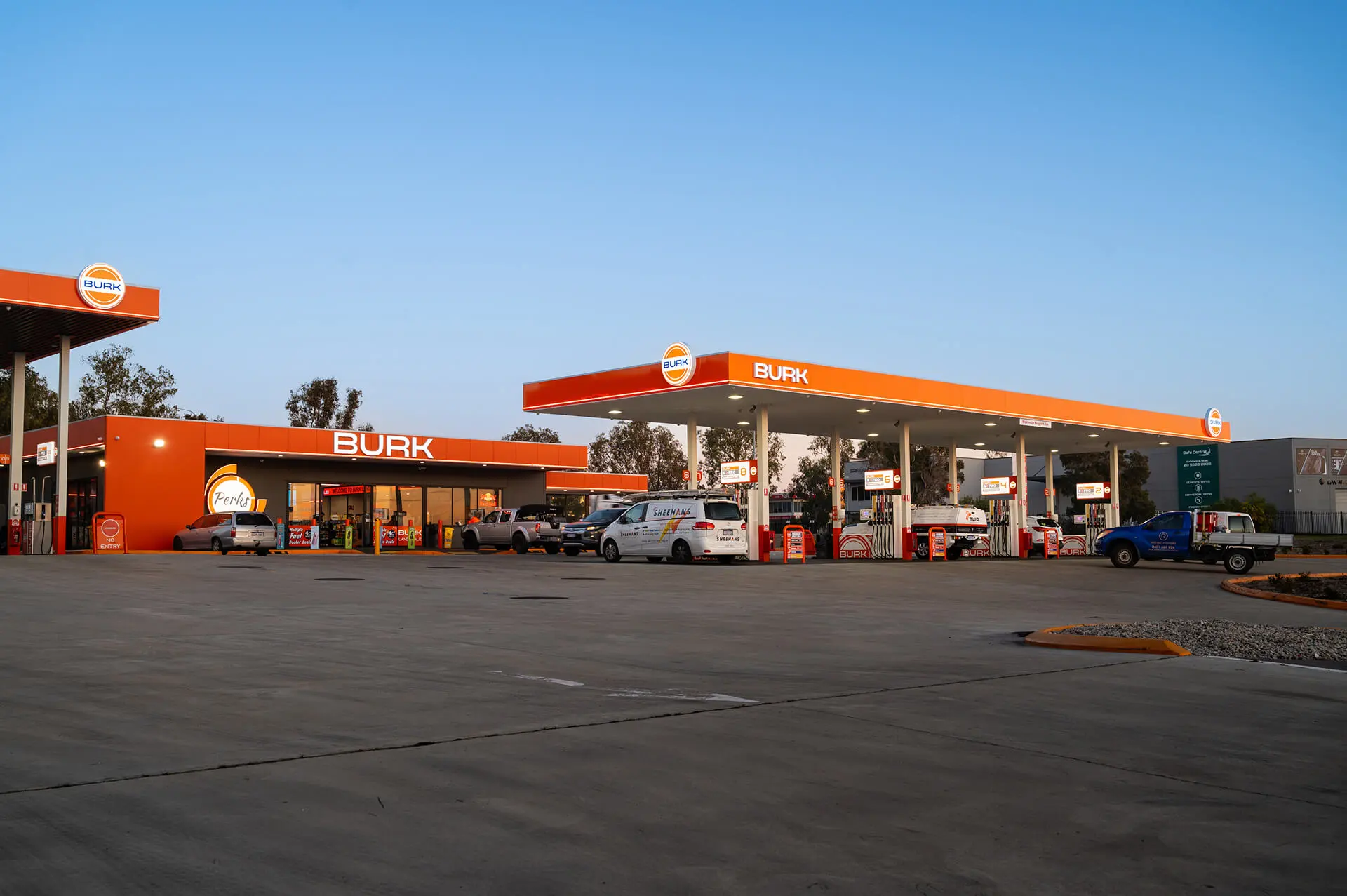 Burk Fuel Station