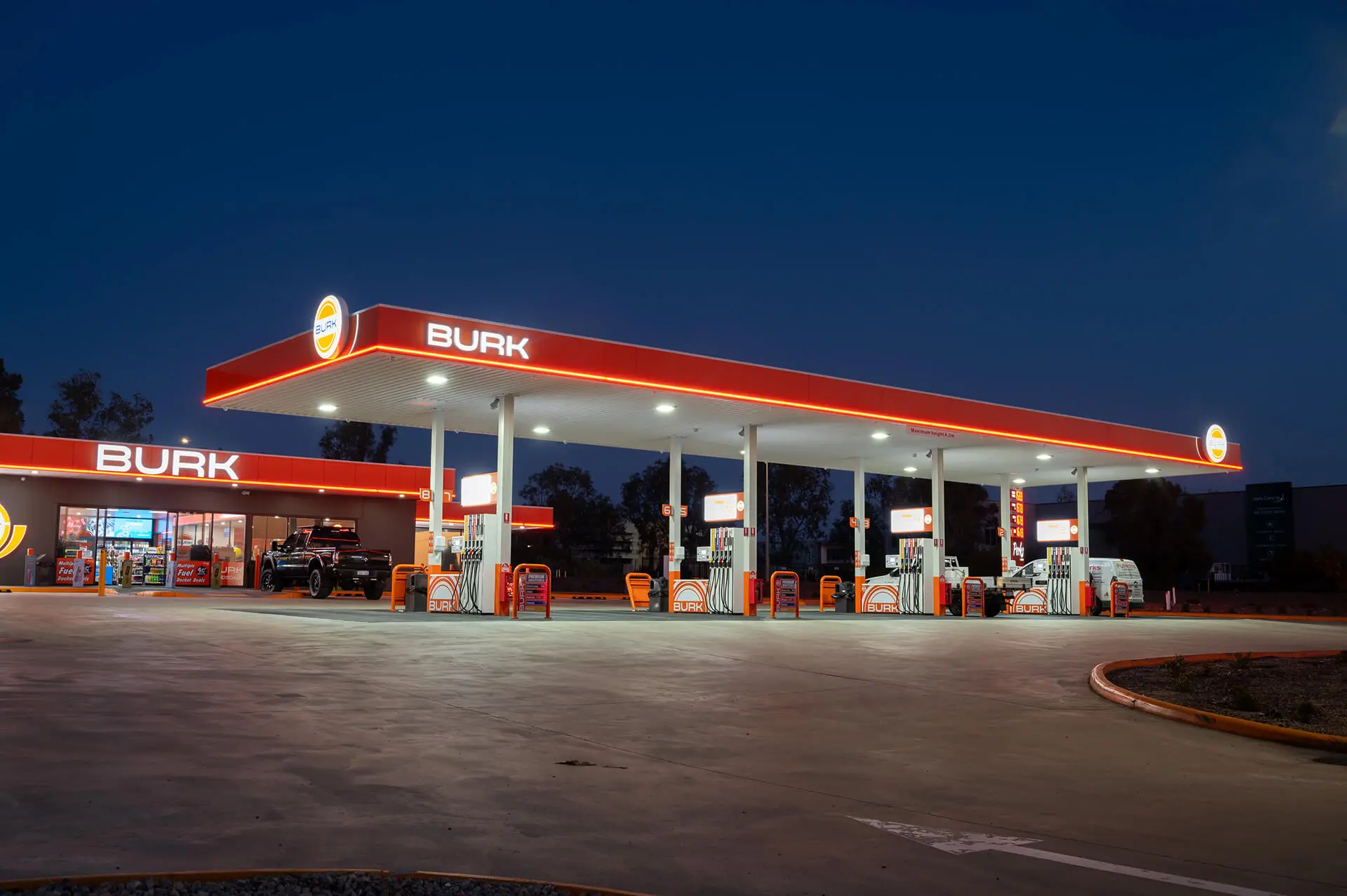 Burk Fuel Station